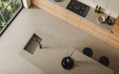 Microcement in modern home design